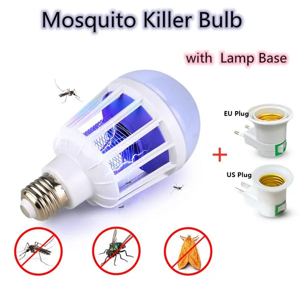 Mosquito Killer Bulb – 2-in-1 UV Mosquito Killer & Energy-Saving LED Light